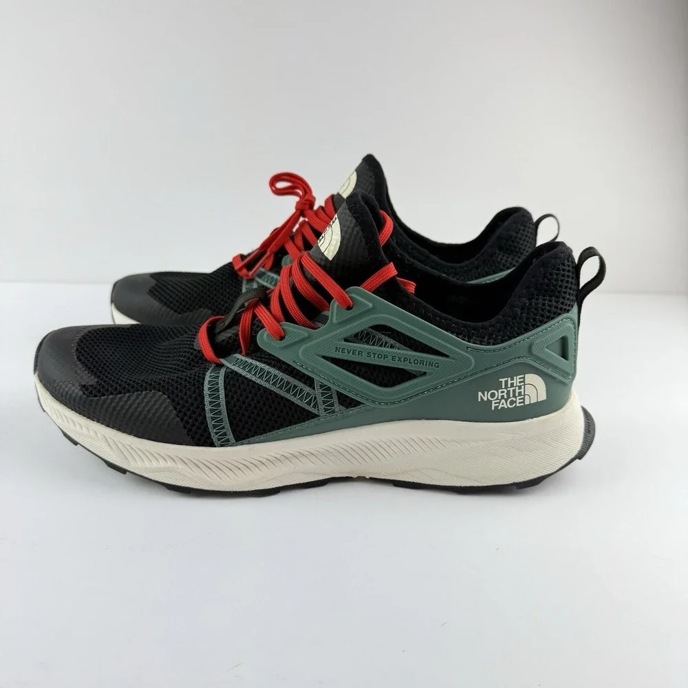 THE NORTH FACE Oxeye Tech Trail Running Shoes Men's Size 10.5 High‎ Rise Grey